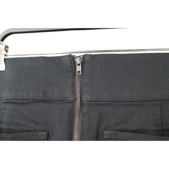 SPANX Jeans Womens Size 31 Signature Waist Straight Leg High Rise Black stretch - Picture 6 of 13